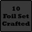 Crafted 10 foil Set!
