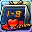 Get three collections in stage 1-9