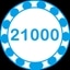 Blue 21000
