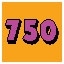 750 coins