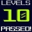 I've now lived through 10 levels total in Vektor Z!
