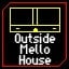 Outside Mello Haunted House