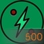 Shock 500 times used