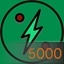 Shock 5000 times used