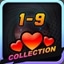 Get three collections in stage 1-9