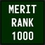 Reached 1000 Merit Rank Points