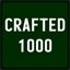Crafted 1000 Objects