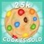25,000 Cookies Sold!