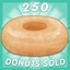 250 Donuts Sold!
