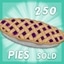 250 Pies Sold!