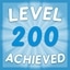 Level 200!