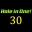 30 holes in one