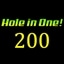 200 holes in one