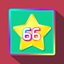 Get 66 stars (square grid)