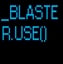 Use the blaster