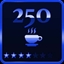 250 Coffees Sold