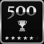 500 Challenges Completed