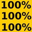 100%