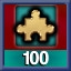 100 Puzzles Complete!