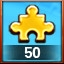 50 GOLD PIECES USED!