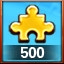 500 GOLD PIECES USED!