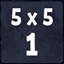 5x5x1