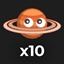 10 Saturn