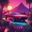 Synthwave Car 11