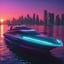 Synthwave Boat 23