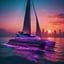 Synthwave Boat 27