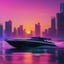 Synthwave Boat 54