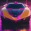 Synthwave Boat 10
