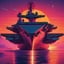 Synthwave Boat 15