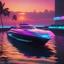 Synthwave Boat 26