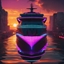 Synthwave Boat 30