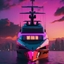 Synthwave Boat 31