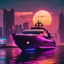 Synthwave Boat 59