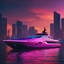 Synthwave Boat 96