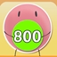 I Counted to 800