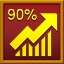 90% of Ironmode efficiency