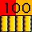 Collected 100 (all) coins