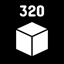 320 CUBES
