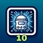 Cook 10 times.