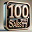 Make 100 sales.
