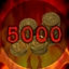 5000 coins