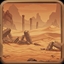 Clear Doomsday Desert