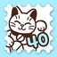 Pat 40 cats