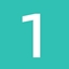 1 cyan