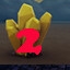 Find yellow crystal level 2