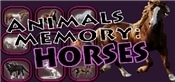 Animals Memory: Horses